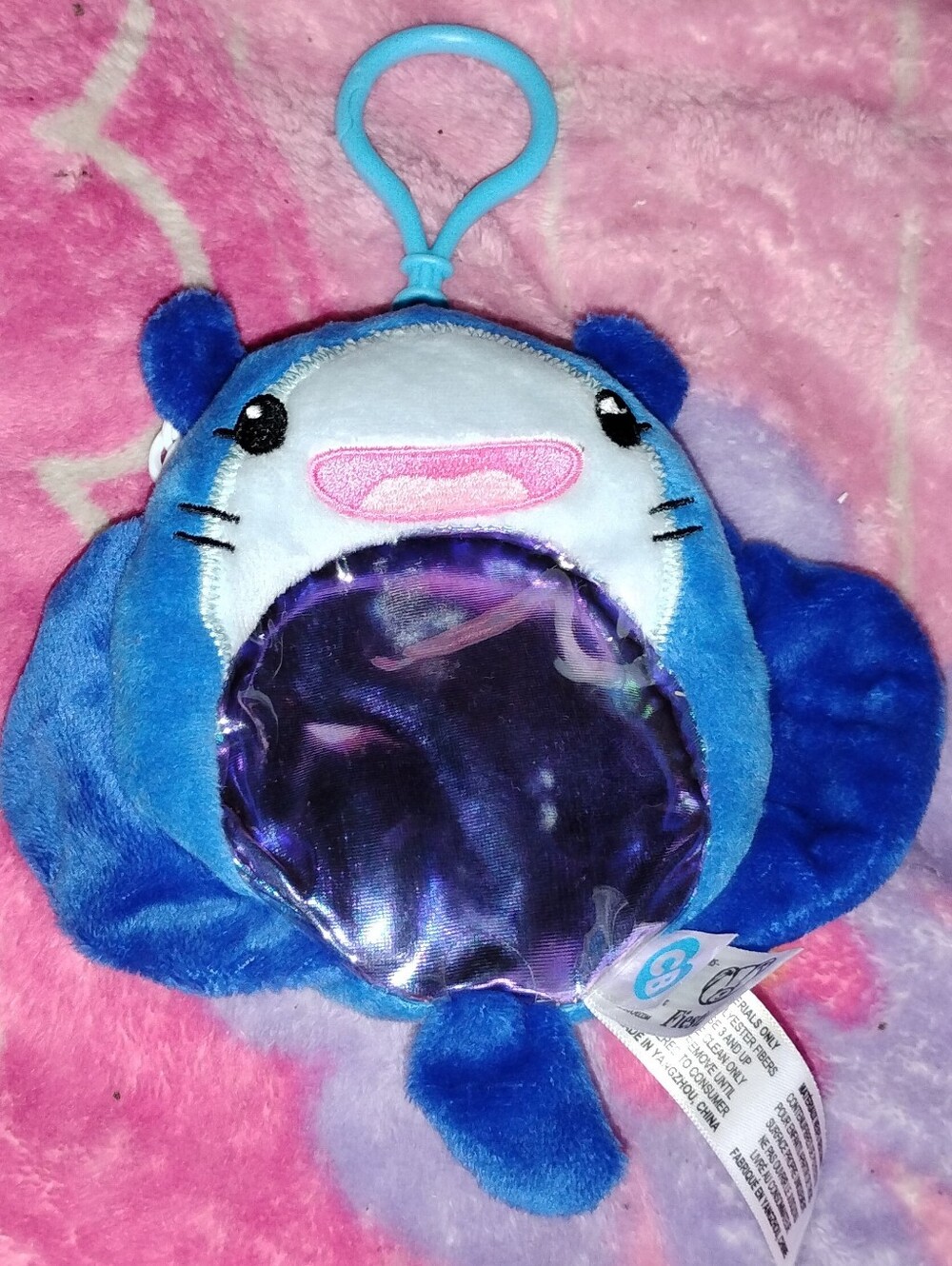 Stingray Plush Keychain - Bluw